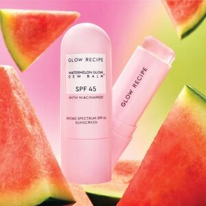 NWT Glow Recipe Watermelon Glow Balm SPF 45 Sunscreen Stick Daughter Mom Present